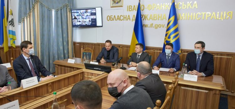 Президент обговорив амбітні плани з новим головою Івано-Франківської ОДА